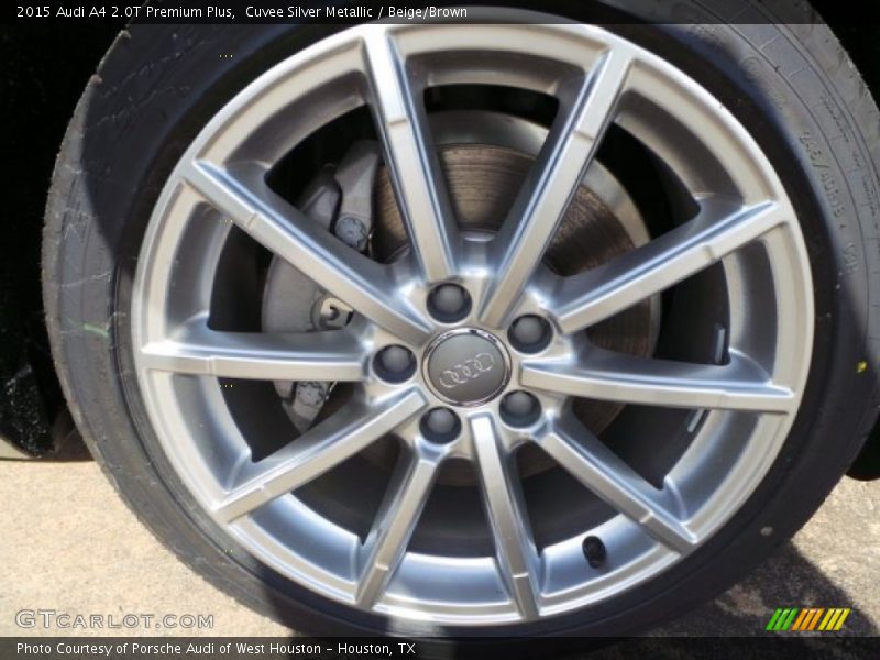 Cuvee Silver Metallic / Beige/Brown 2015 Audi A4 2.0T Premium Plus