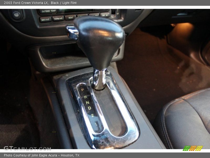Black / Light Flint 2003 Ford Crown Victoria LX