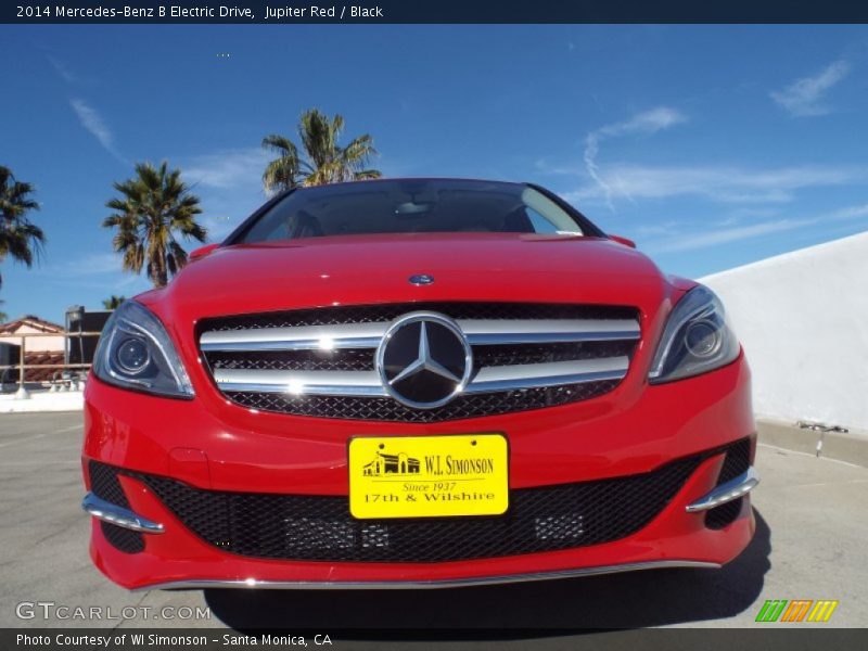 Jupiter Red / Black 2014 Mercedes-Benz B Electric Drive
