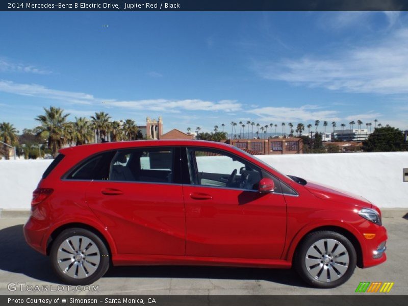 Jupiter Red / Black 2014 Mercedes-Benz B Electric Drive
