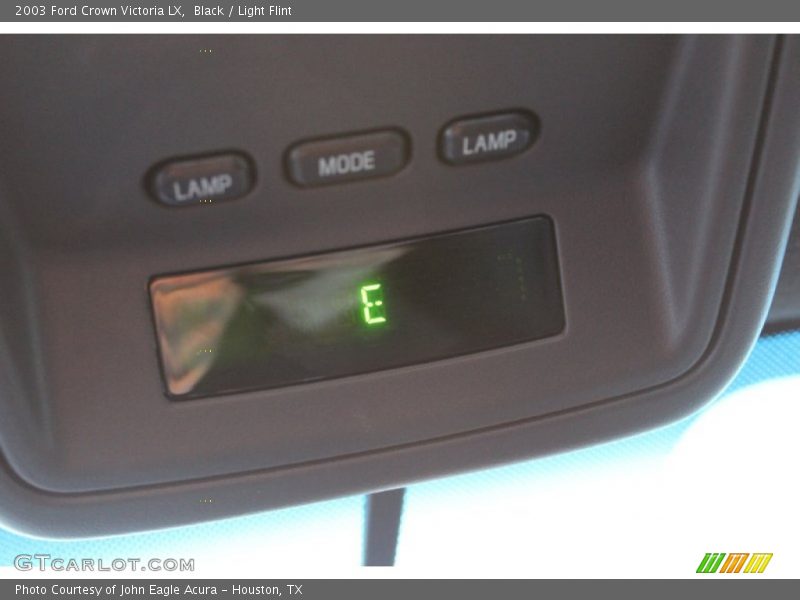 Black / Light Flint 2003 Ford Crown Victoria LX