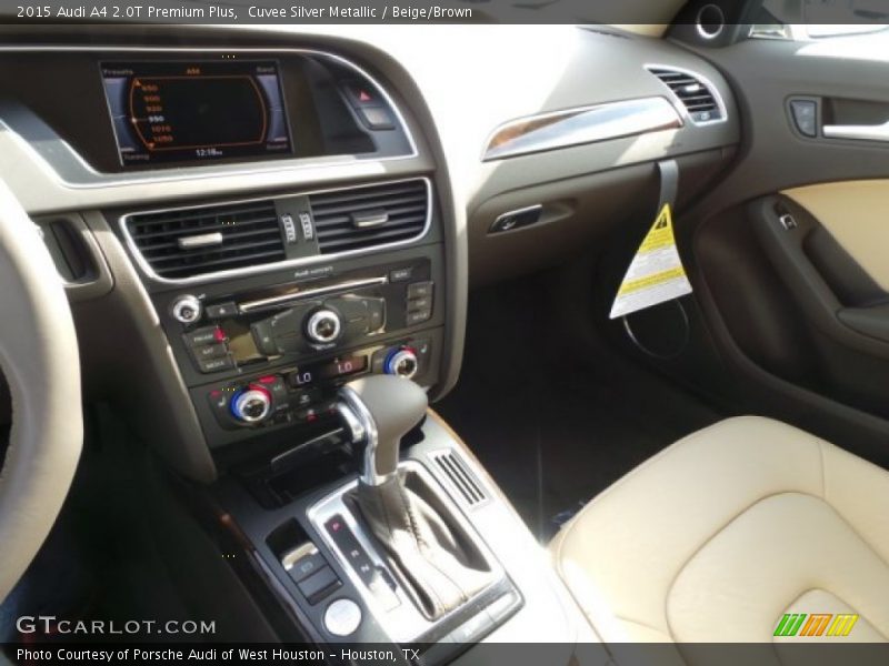 Cuvee Silver Metallic / Beige/Brown 2015 Audi A4 2.0T Premium Plus