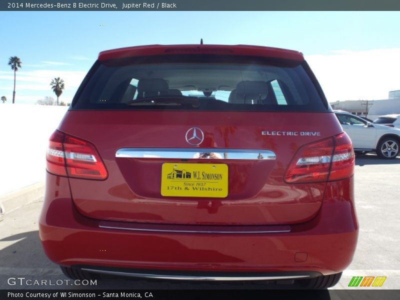 Jupiter Red / Black 2014 Mercedes-Benz B Electric Drive