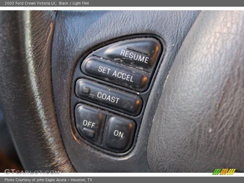 Black / Light Flint 2003 Ford Crown Victoria LX