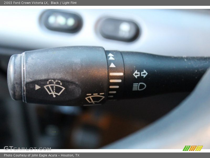 Black / Light Flint 2003 Ford Crown Victoria LX