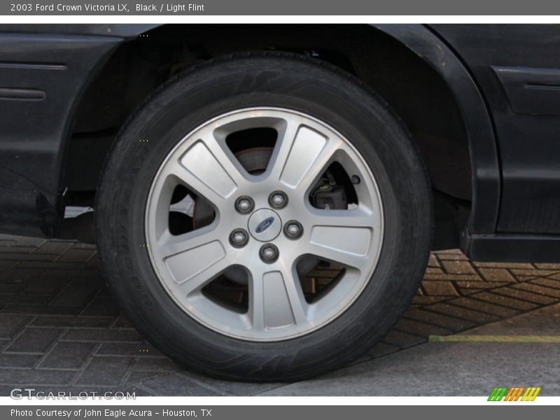 Black / Light Flint 2003 Ford Crown Victoria LX