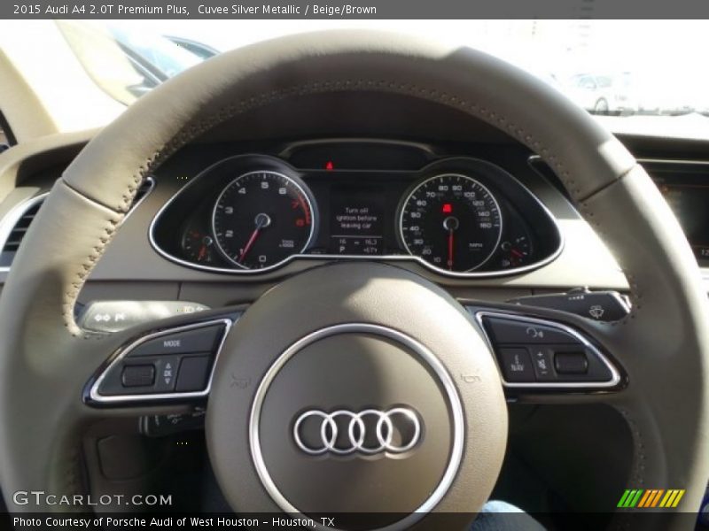 Cuvee Silver Metallic / Beige/Brown 2015 Audi A4 2.0T Premium Plus
