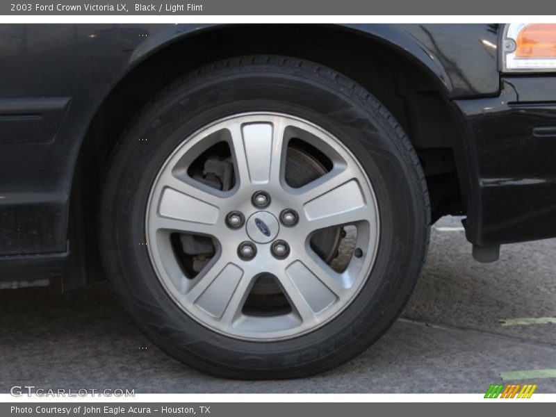 Black / Light Flint 2003 Ford Crown Victoria LX