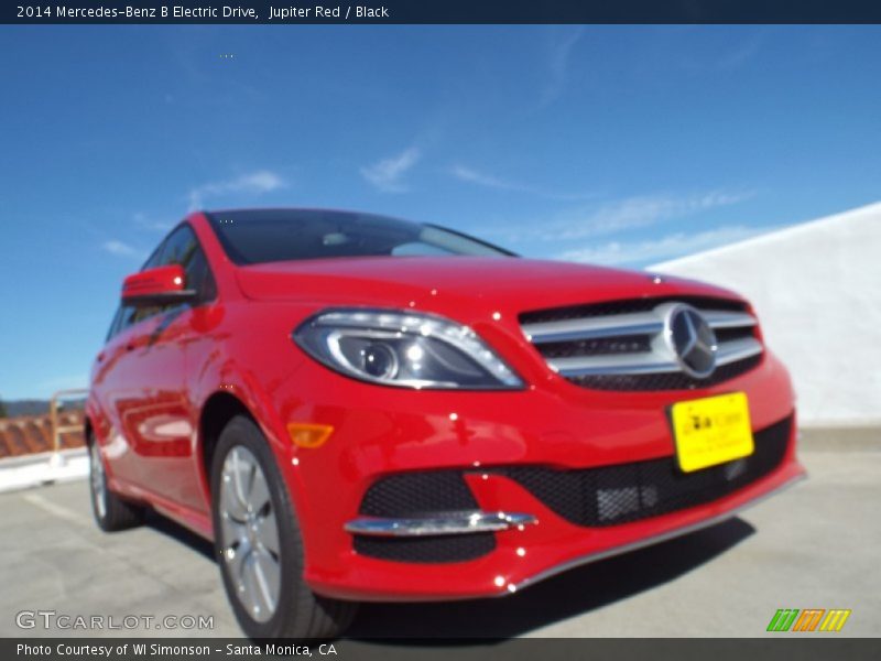 Jupiter Red / Black 2014 Mercedes-Benz B Electric Drive