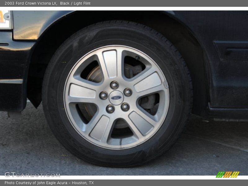 Black / Light Flint 2003 Ford Crown Victoria LX