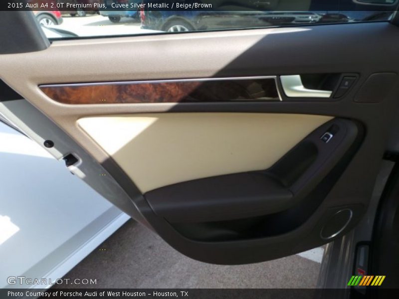 Cuvee Silver Metallic / Beige/Brown 2015 Audi A4 2.0T Premium Plus