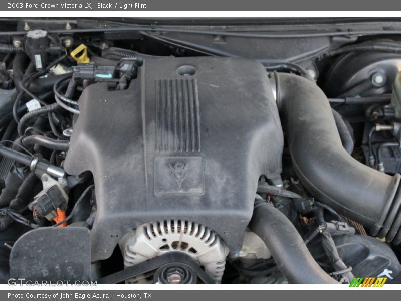 Black / Light Flint 2003 Ford Crown Victoria LX