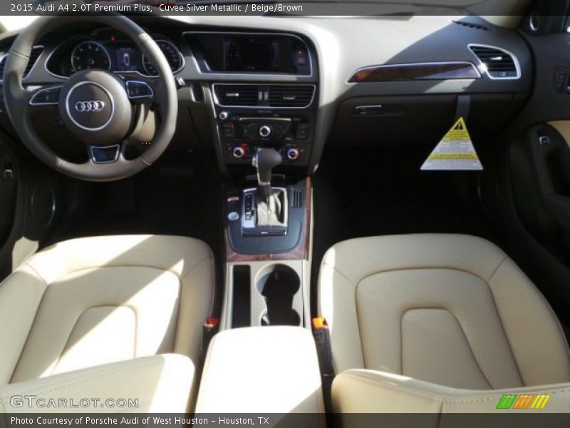 Cuvee Silver Metallic / Beige/Brown 2015 Audi A4 2.0T Premium Plus
