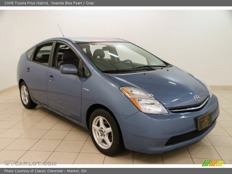Seaside Blue Pearl / Gray 2008 Toyota Prius Hybrid