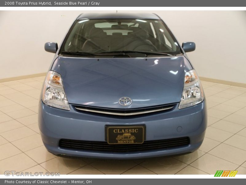 Seaside Blue Pearl / Gray 2008 Toyota Prius Hybrid