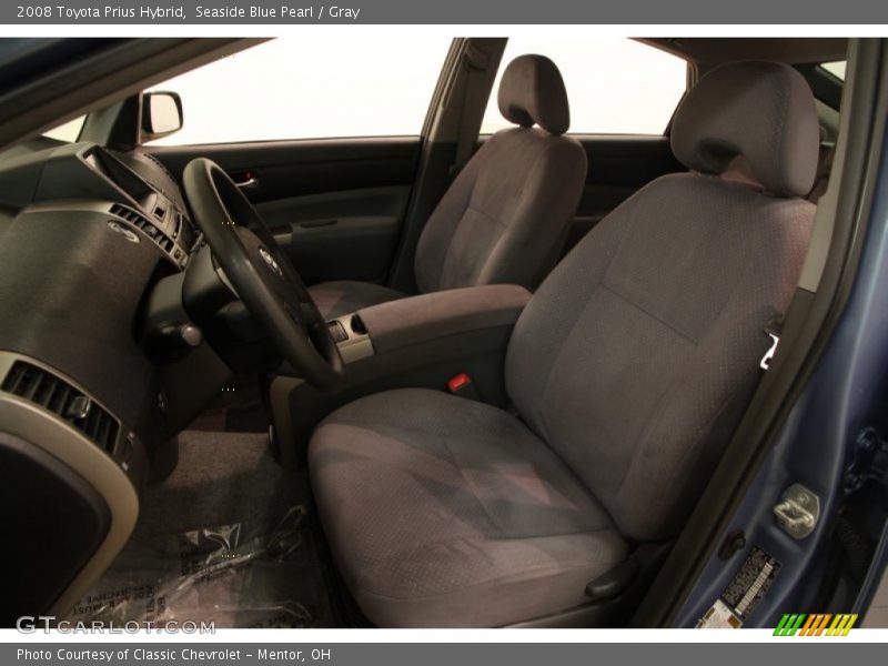 Seaside Blue Pearl / Gray 2008 Toyota Prius Hybrid