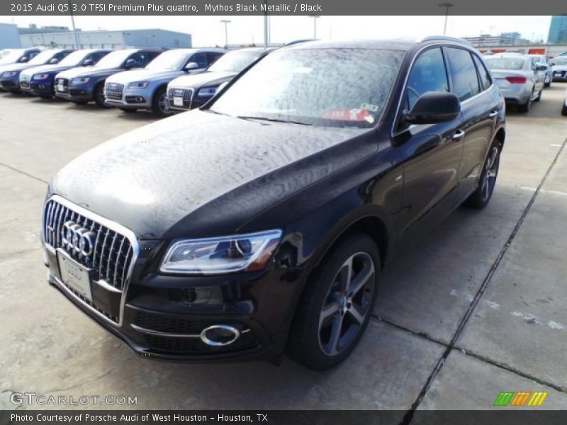 Mythos Black Metallic / Black 2015 Audi Q5 3.0 TFSI Premium Plus quattro