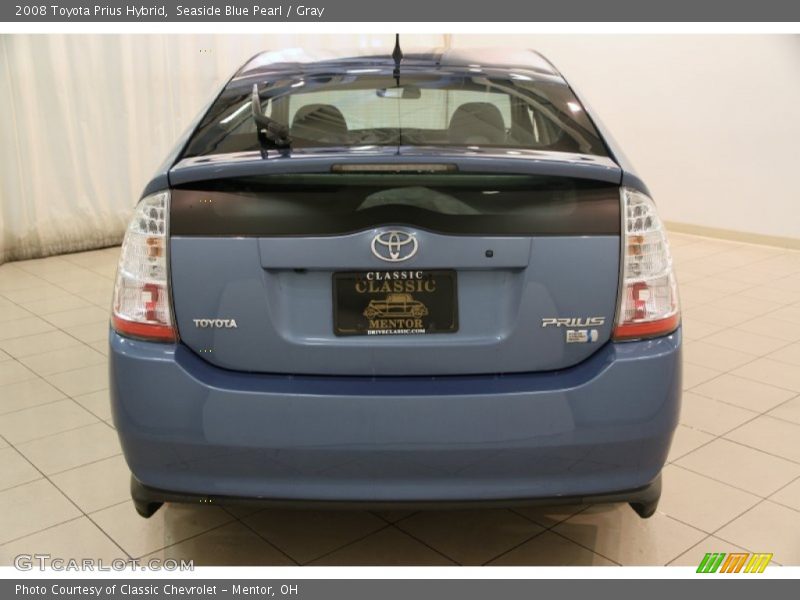 Seaside Blue Pearl / Gray 2008 Toyota Prius Hybrid