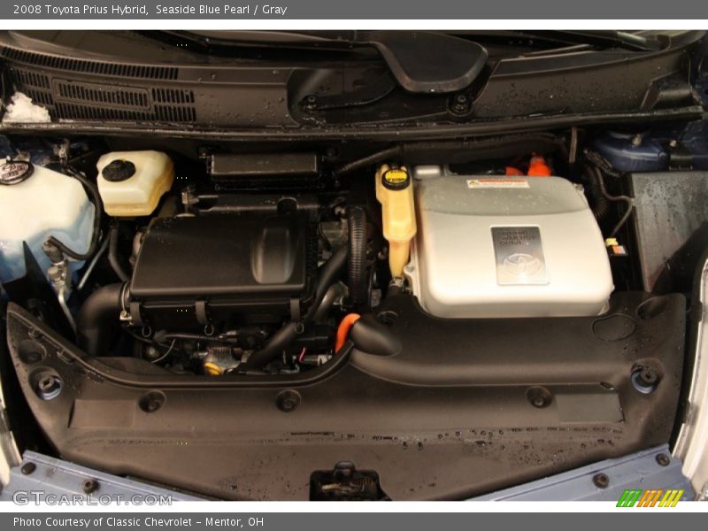 Seaside Blue Pearl / Gray 2008 Toyota Prius Hybrid