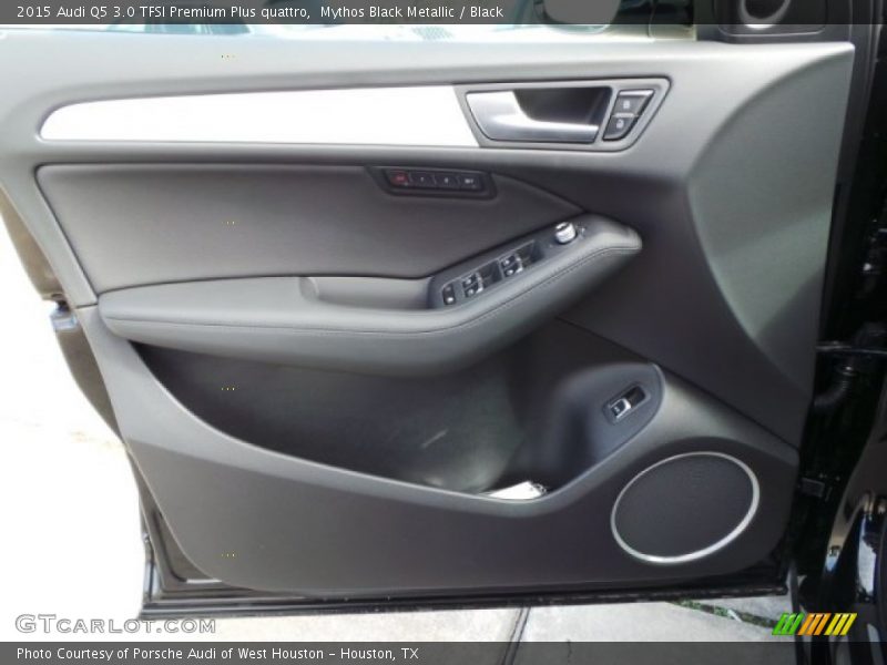 Mythos Black Metallic / Black 2015 Audi Q5 3.0 TFSI Premium Plus quattro