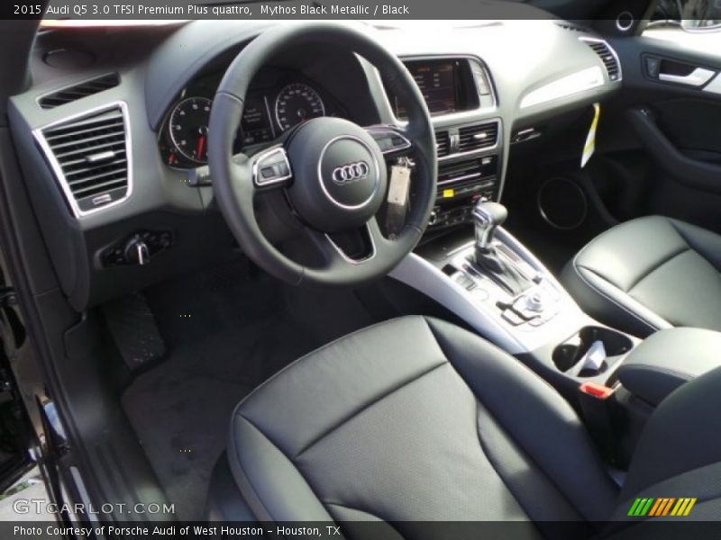 Mythos Black Metallic / Black 2015 Audi Q5 3.0 TFSI Premium Plus quattro