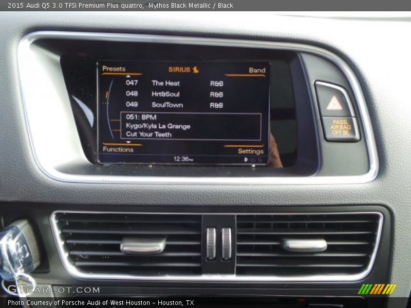 Mythos Black Metallic / Black 2015 Audi Q5 3.0 TFSI Premium Plus quattro