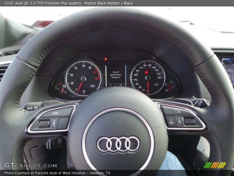 Mythos Black Metallic / Black 2015 Audi Q5 3.0 TFSI Premium Plus quattro