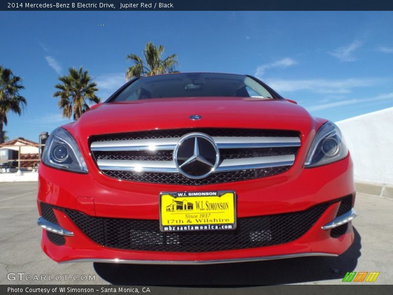 Jupiter Red / Black 2014 Mercedes-Benz B Electric Drive