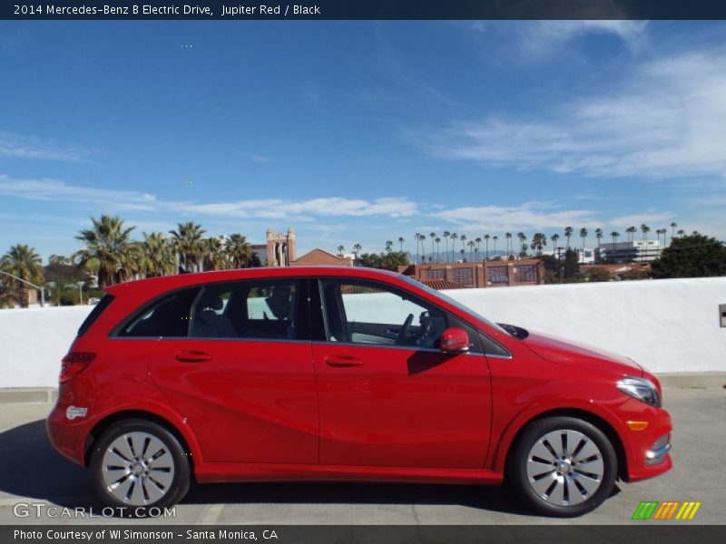 Jupiter Red / Black 2014 Mercedes-Benz B Electric Drive