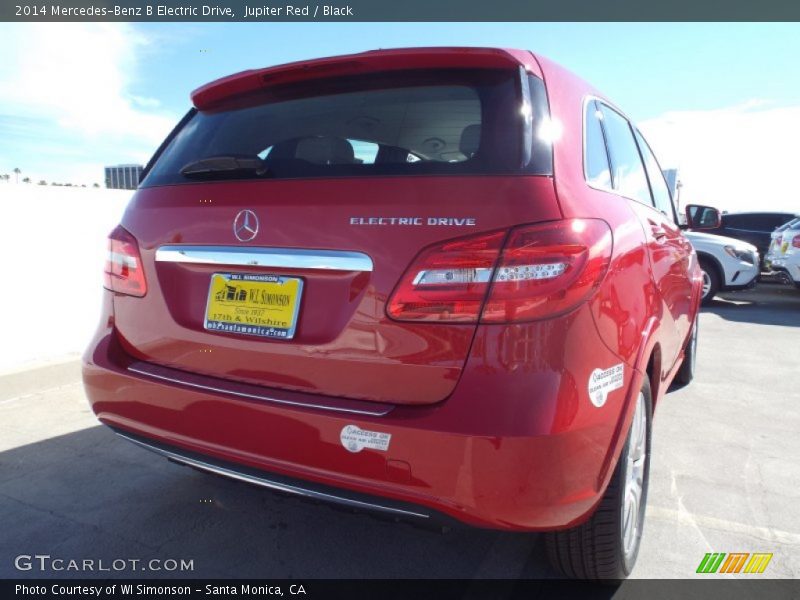 Jupiter Red / Black 2014 Mercedes-Benz B Electric Drive