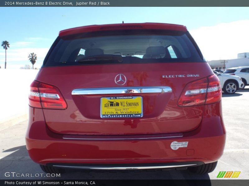 Jupiter Red / Black 2014 Mercedes-Benz B Electric Drive