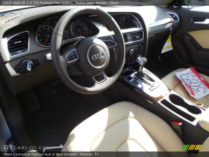 Mythos Black Metallic / Black 2015 Audi Q5 3.0 TFSI Premium Plus quattro