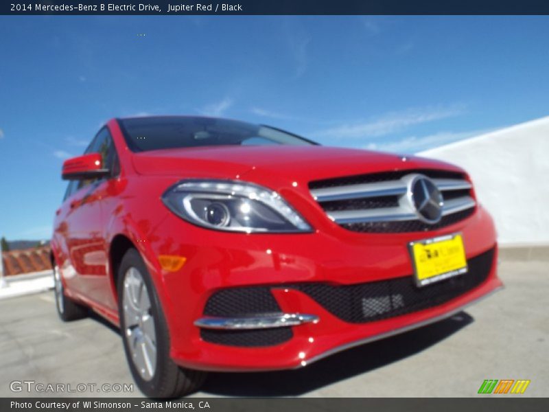 Jupiter Red / Black 2014 Mercedes-Benz B Electric Drive