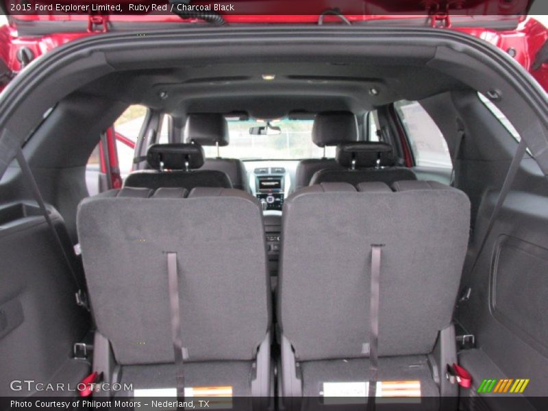 Ruby Red / Charcoal Black 2015 Ford Explorer Limited