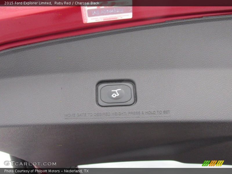 Ruby Red / Charcoal Black 2015 Ford Explorer Limited