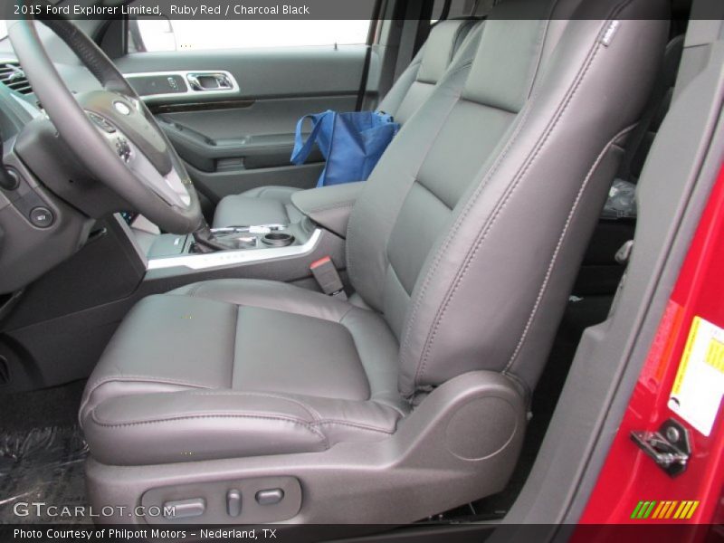 Ruby Red / Charcoal Black 2015 Ford Explorer Limited