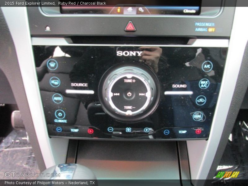 Ruby Red / Charcoal Black 2015 Ford Explorer Limited