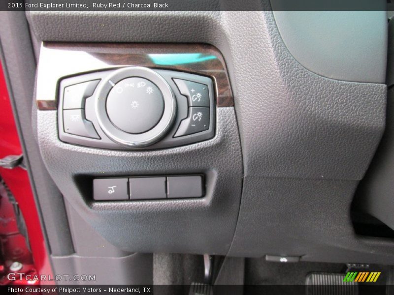 Ruby Red / Charcoal Black 2015 Ford Explorer Limited