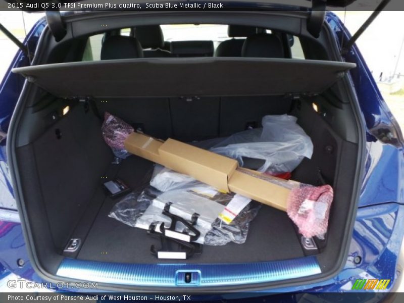 Scuba Blue Metallic / Black 2015 Audi Q5 3.0 TFSI Premium Plus quattro