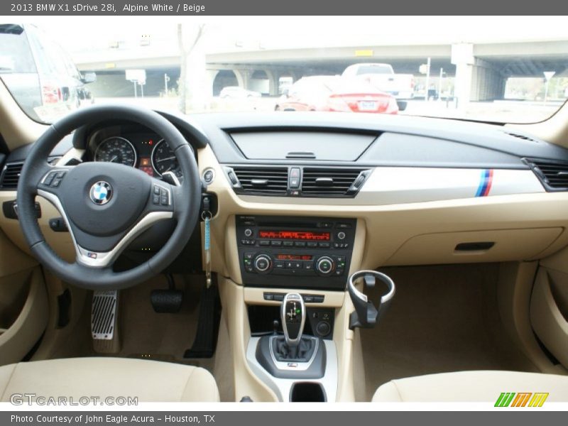 Dashboard of 2013 X1 sDrive 28i