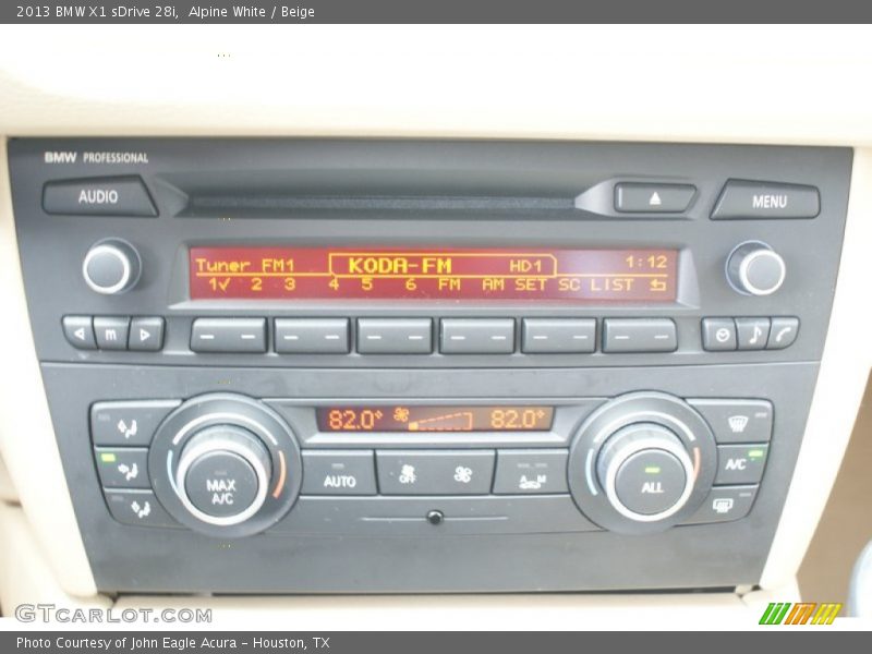Controls of 2013 X1 sDrive 28i