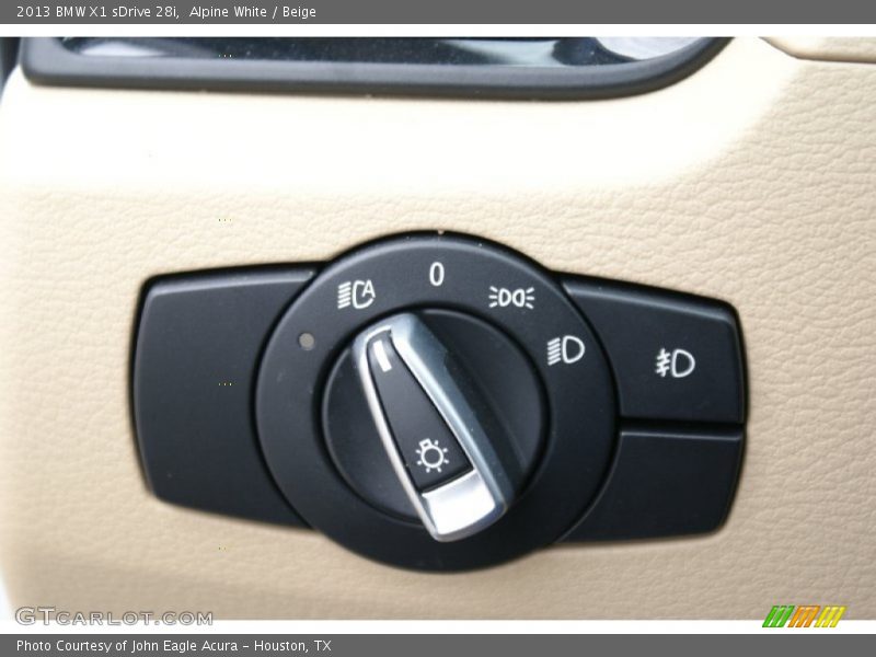 Controls of 2013 X1 sDrive 28i