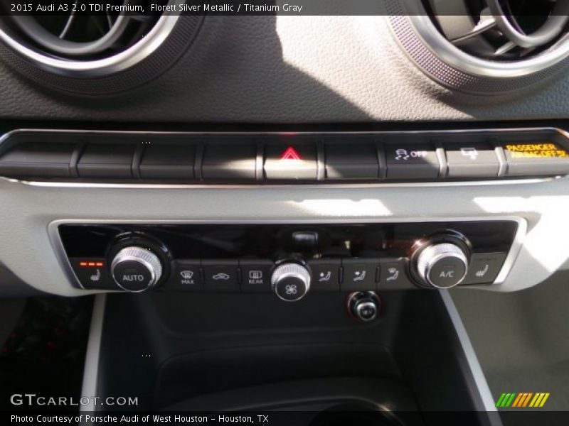 Florett Silver Metallic / Titanium Gray 2015 Audi A3 2.0 TDI Premium