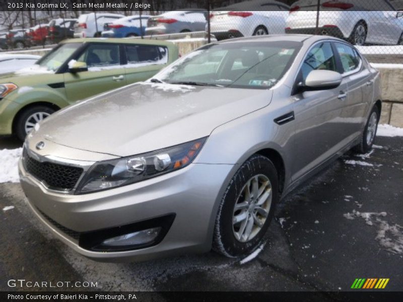 Satin Metal Metallic / Beige 2013 Kia Optima LX
