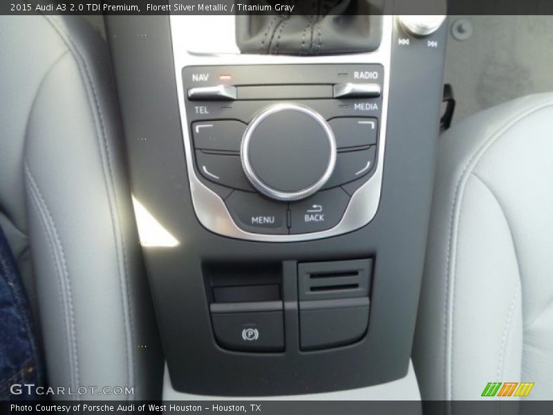 Florett Silver Metallic / Titanium Gray 2015 Audi A3 2.0 TDI Premium