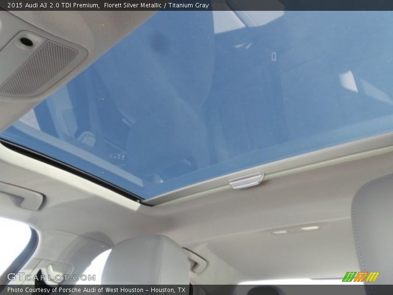 Florett Silver Metallic / Titanium Gray 2015 Audi A3 2.0 TDI Premium