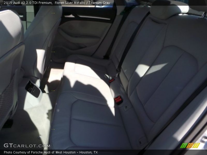 Florett Silver Metallic / Titanium Gray 2015 Audi A3 2.0 TDI Premium