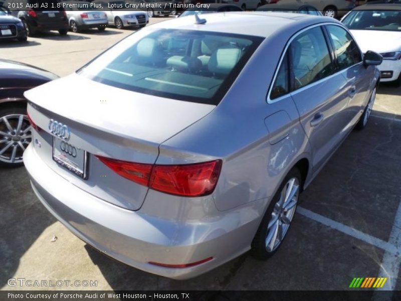 Lotus Gray Metallic / Titanium Gray 2015 Audi A3 1.8 Premium Plus