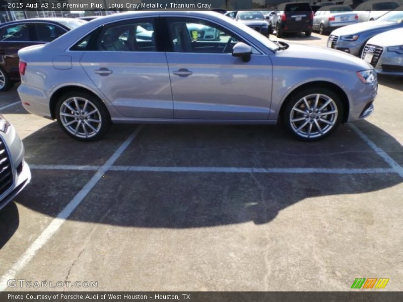 Lotus Gray Metallic / Titanium Gray 2015 Audi A3 1.8 Premium Plus