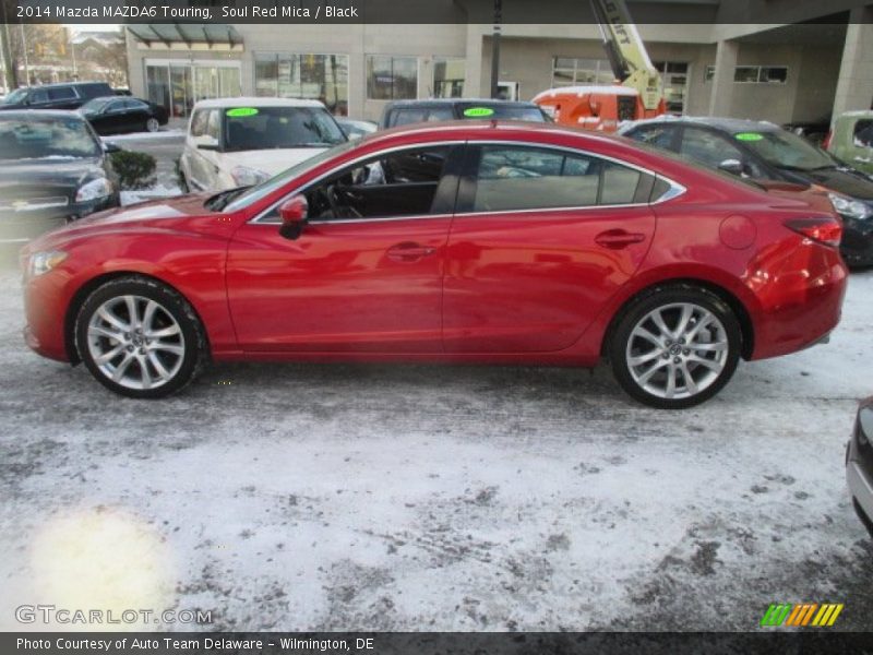 Soul Red Mica / Black 2014 Mazda MAZDA6 Touring